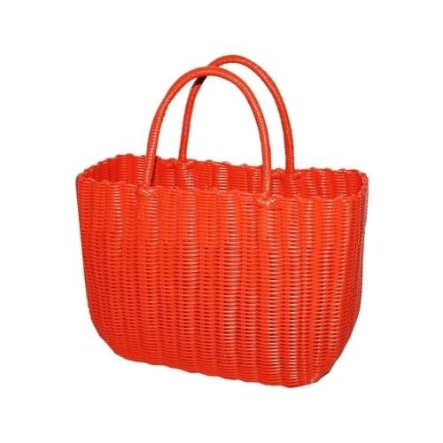Pure Color Shopping Basket Play Basket, Buy Basket, Portable Basket