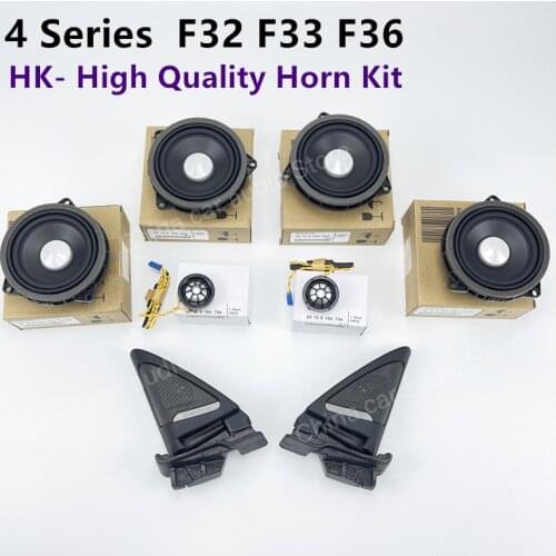 For BMW F32 F33 F36 4 Series Front Door Tweeter Cover Speakers Loudspeaker Horn Audio Modification Accessories Music Stereo