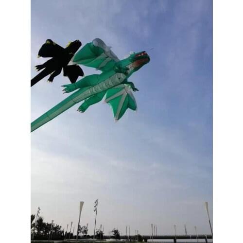 Dragon 3d shark cerf volant vlieger kites for adults kite flying cometas para adultos windsock soft kite flying ripstop koi fish