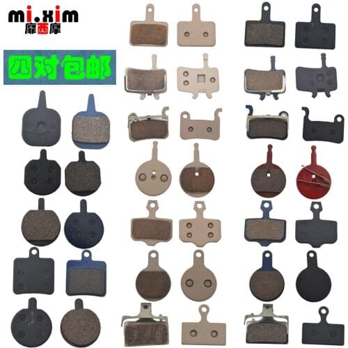 Mi.xim Bicycle Metal Brake Pad Mountain Bike Resin Brake Lining Shoe Disc Brake Parts