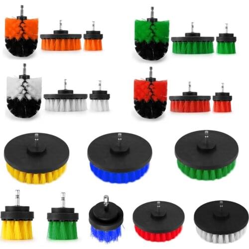 Power Scrubber Cleaning Brush Set for Drill Brushes Cordless Attachment For Bathroom Surfaces, Grout, Floor, Tub, Shower, Tile