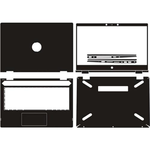 KH Laptop Sticker Skin Decals Cover Protector Guard for HP X360 14-cd0058TU