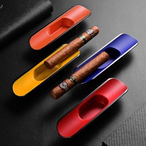 CIGARLOONG cigar ashtray creative ceramic household ashtray color personality portable ornaments windproof smoke extinguisher