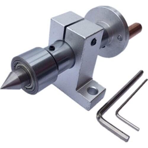 Adjustable Double Bearing Live Centre Metal Revolving With 2pcs Wrenches DIY Accessories For Mini Lathe Machine