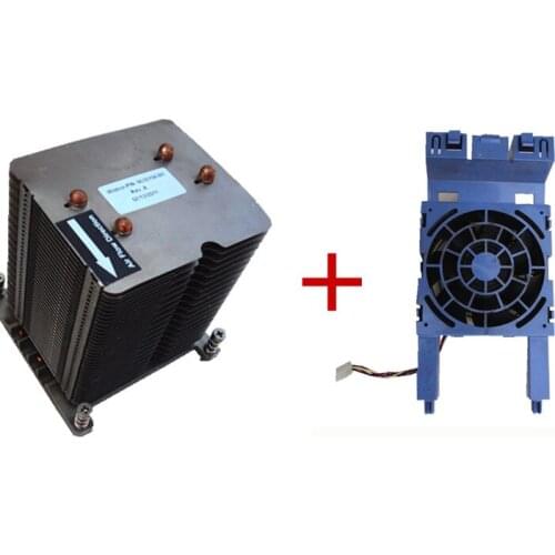 T350/R350 G7 T280/R280 G3 1366 pin passive radiator fan and heatsink T350 G7 server fan chassis fan cooling fan