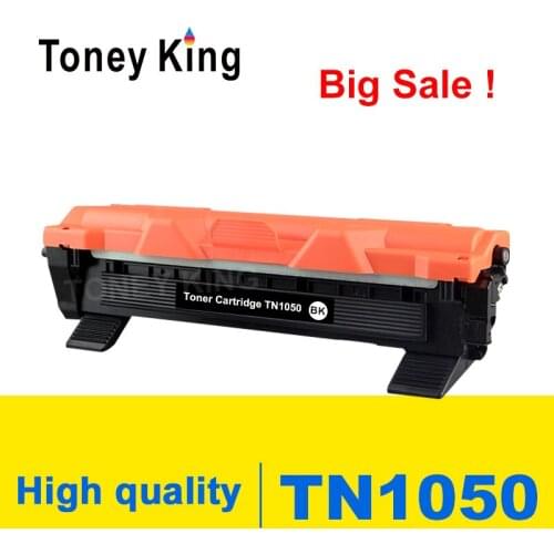 Toney King Toner Cartridge TN1050 TN 1050 Compatible for Brother HL-1110 1112 DCP-1510 1512R MFC-1810 Printer With Chip
