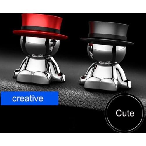 Save Space Easy to Operate Rotatable Hat Multicolor Car Magnetic Phone Mount Dash Bracket Rotatable Hat Phone Stand for