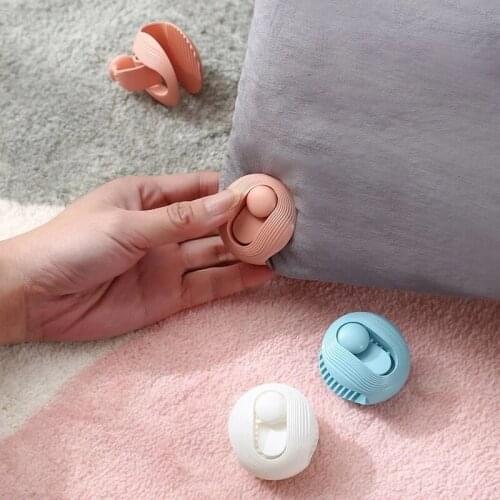 2/4Pcs Quilt Clips Fixer plastic round non-slip fastening bed sheet blanket curtain fixing buckle Home textile small accessories