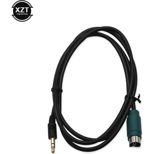 10 pins 3.5mm AUX Interface Cable Adapter for MP3 ALPINE KCE-236B IDA-X200 1.2M