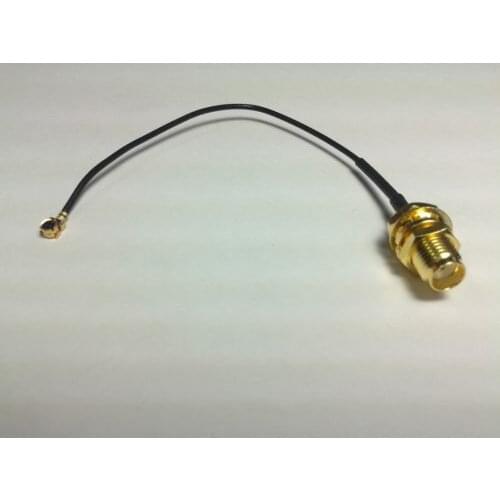 3000pcs SMA female nut bulkhead to IPX U.FL female 1.13 cable pigtail CONNECTOR Selling