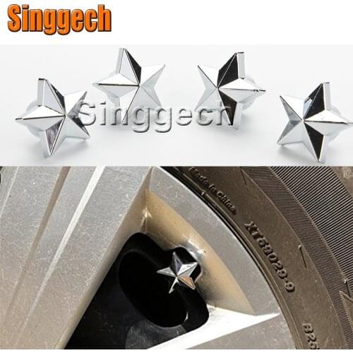 4Pcs Car Star Shaped Tire Wheel Valve Tyre Cap For Chevrolet Cruze Aveo Captiva Lacetti TRAX Sail EpicaLada Granta Kalina Priora
