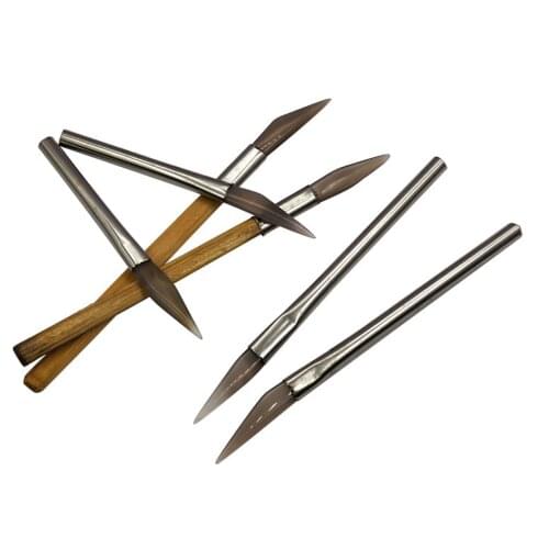 6PCS Sword Shape Agate for Ring Shaping Tool for Jewelry