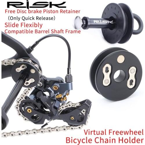 Bike Chain Holder Chain Clean Keeper Tool With Quick Release Lever Suitable For 12mm Bucket Shaft Frame Mountain Road Bike Tool