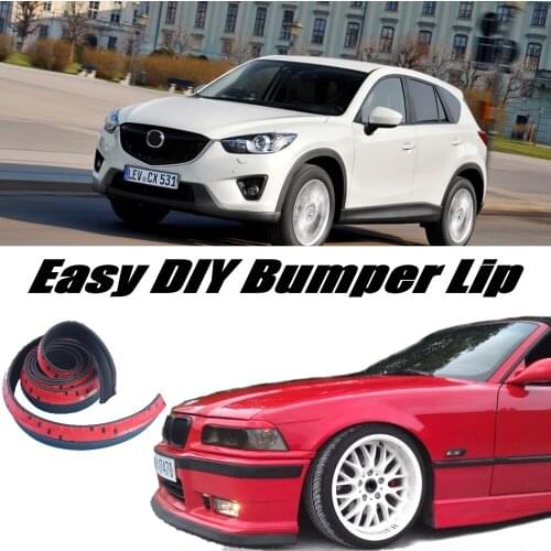 For Mazda CX3 CX-3 CX 3 Akari Bumper Lip / Front Spoiler Deflector For Car Tuning / Body Kit / Strip Skirt