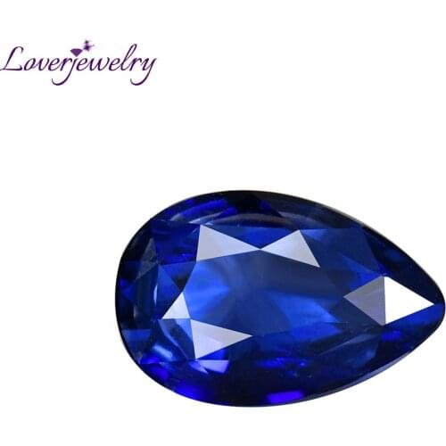 LOVERJEWELRY Super Natural Royal Blue Sapphire Loose Gemstone For DIY Rings Pendants Sri Lanka Sapphire Gemstone Fine Jewelry