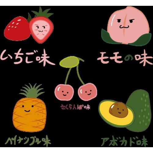 Kawaii Fruits Patch deal with it Clothes Heat Transfer Printing Cute Cherry Iron on patches for clothing Diy Fruit 3D Stickers