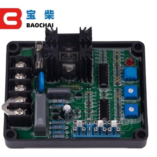 NEW GAVR 8A Brushless AVR Generator Automatic Voltage Regulator 220v Universal diesel generator power stabilizers high quality