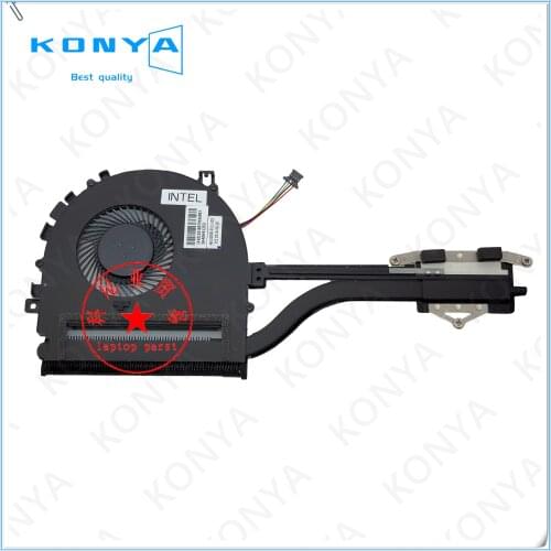 New Original For Lenovo Flex 3-1470 Flex 3-1570 Yoga 500-14 integrated Heatsink Fan CPU Cooling 5H40H91253