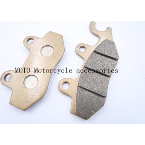 Motorcycle Front Left Sinter Brake Pad For KAWASAKI ATV KLF300 KLF 300 C1-C17 Bayou 89 90 91 92 93-99 00 2001 02-2003 2004 2005