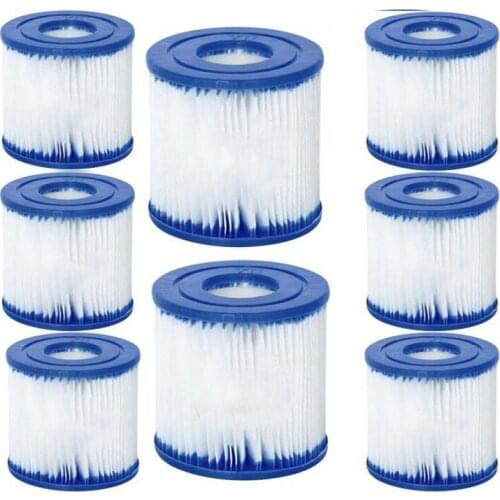 Replacement Filter Cartridge Type D/VII,for Summer Waves Type D Pool Filter,for Intex Type D,for Bestway 58283E Filter