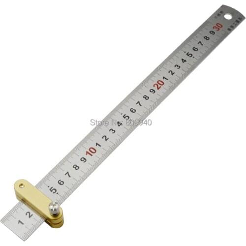 Angle scribe woodworking line scribe wood ruled carpenter location ruler gauge woodworking tools