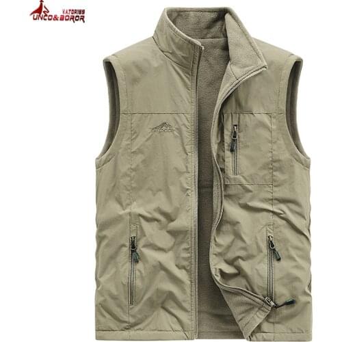 Флисовые жилеты UNCO&BOROR V﹒A﹒TOR 189 China At AliExpress