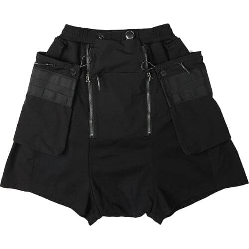 Pupil travel shorts side molle pockets techwear ninjawear darkwear streetwear