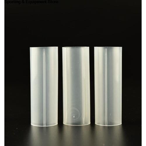 1/2Pcs White 6 cm Battery Holder Storage Box Plastic 18650 Battery Tube For Flashlight Torch Lamp Light