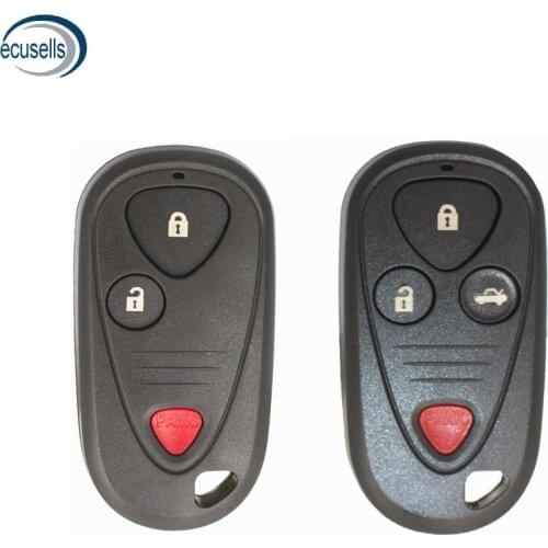2+1/3 Buttons 3+1/4 Buttons for Honda Acura TSX TL RL CL Remote Key Fob Shell Case