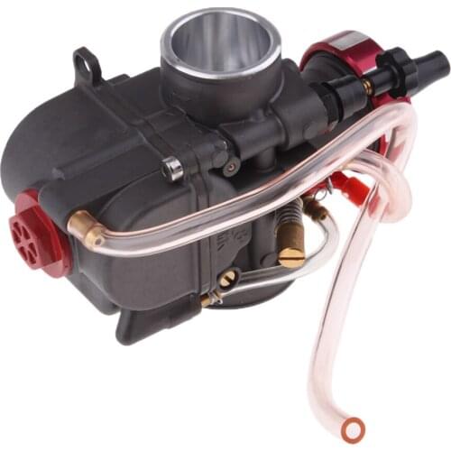 28mm Flat Slide Carburetor For Keihin Carb PWK Mikuni Power Jet Kit Fab