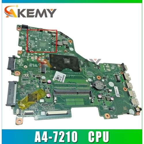 Akemy for Acer E5-522 motherboard Mainboard ZRZ NB.MVH11.001 CPU:A4-7210 DDR3 100% test OK