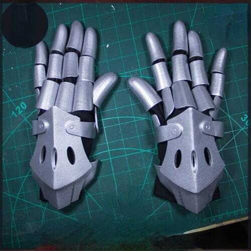 Anime Violet Evergarden Cosplay Flexible Gloves Hand Armor Halloween Carnival Costume Accessories Props