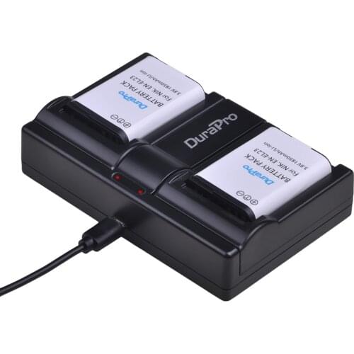 EN-EL23 Rechargeable Li-ion battery +USB Dual Charger For Nikon COOLPIX B700 P900s P900 P610s P610 P600 S810c Camera