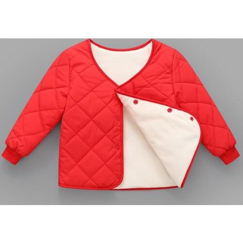 1 2 3 4 5 Years Autumn Winter Girls Jackets Keep Warm Fashion Windproof Christmas Coat Little Princess Outerwear Kids Clothes