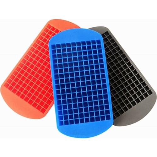 160 Grids Small Tiny Ice Cube Maker Tray Mold Mould for Kitchen Bar Party Drinks Chocolate Freeze Tray Kitchen Accessories