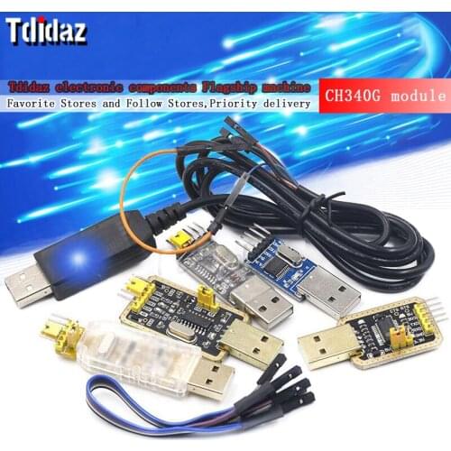 CH340G module RS232 upgrade board brush machine board line PL2303USB to TTL USB to serial port download