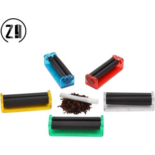 70/78/110MM Plastic Transparent Cigarette Weed Rolling Machine Manual Rolling Paper Herb Tool Maker Cheap