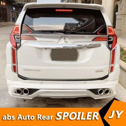 For Pajero Spoiler 2016-2018 Mitsubishi Pajero Sport Spoiler Y-CK ABS plastic Material Car Rear Wing Color Rear Spoiler
