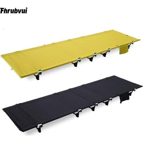 Outdoor light weight folding bed portable camping bed simple military bed escort lunch break bed camping simple leisure bed