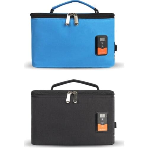 USB Smart Display Baby Milk Bottle Warmer Heater Tote Wet Wipes Food Heating Insulation Bag