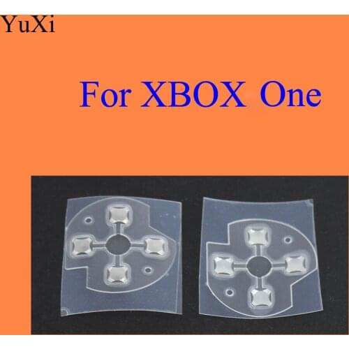 YuXi For Xbox One Controller Replacement D-Pad Button Metal Dome Conductive Film Sticker