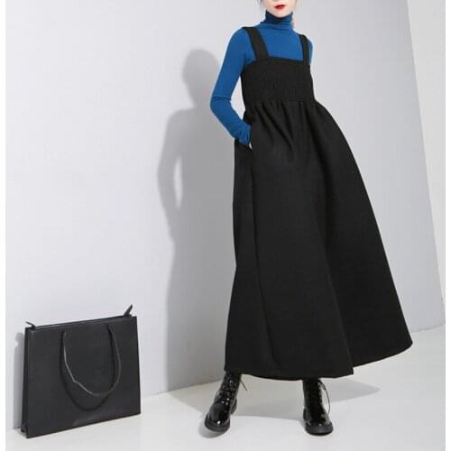 2020 Catsuit Promotion Vadim Women free Shipping 2021 Spring New Style Pleated Loose Jumpsuit Leg Pants