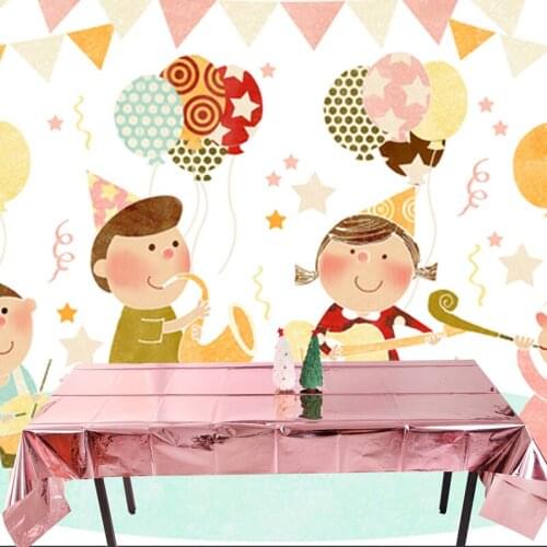 1PC 6 Colors Europe Luxury Polyester Gold Leaf Tablecloth For Wedding Party Decor Hotel Table Cloth Cover