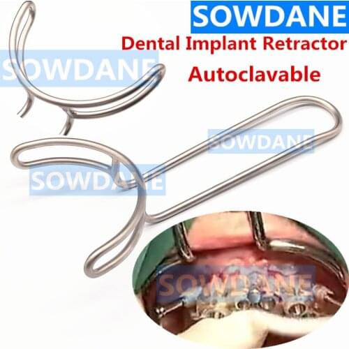 1 pc Dental Ortho Surgical Mouth Gag Dental Opener Teeth Retractor Dentist Implant Instrument Tool Autoclavable 8cm Width