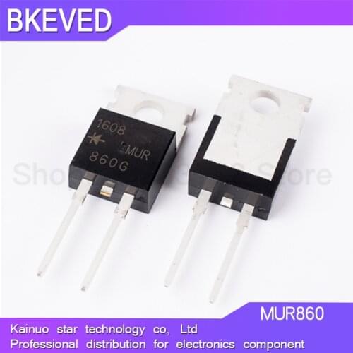 10PCS MUR860 MUR1560G TO-220 RHRP1560 RHRP8120 RHRP15120 RHRP3060 RHRP860 RHRP30120 MUR1520 TO220 MUR820G MUR820 MUR860G MUR1560