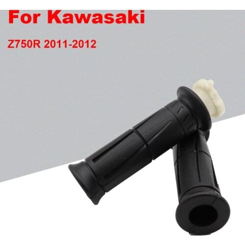 For Kawasaki Z750R 2011-2012 Motorcycle Modification Accessories Anti-Skid HandleBar Rubber Handle Bar high quality aluminum PVC