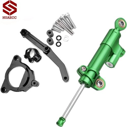 Damper Steering for Kawasaki Z 800 Z800 2013 2014 2015 2016 Motorcycle Stabilize Safety Control with Mounting Bracket