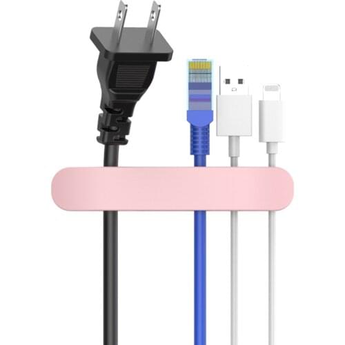 Traceless Hook Plug Holder Electric Wires Handler Receiver Fixture Data Cable Storage Clip Home Line Organizer