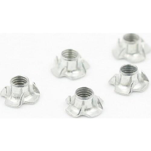 20Pcs 304 Stailness Steel M3 M4 M5 Four Claws Nut For Nitro Gasoline Engines Airplane