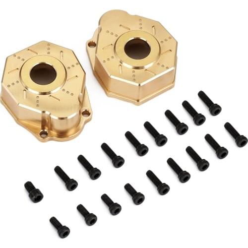 Metal 2PCS/4PCS/6PCS Brass Outer Portal Drive Housing Counterweight for 1:10 Scale RC Crawler Car Traxxas TRX-4 TRX6 8251